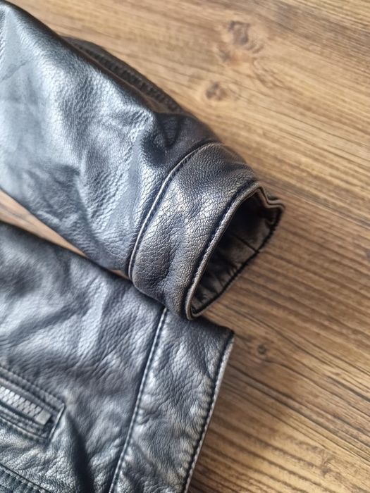 Страхотно мъжко кожено яке ANGELO LITRICO размер L , естествена кожа,