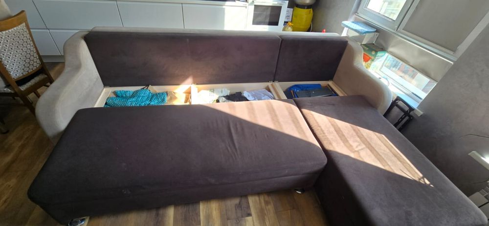 Диван угловой раздвижной