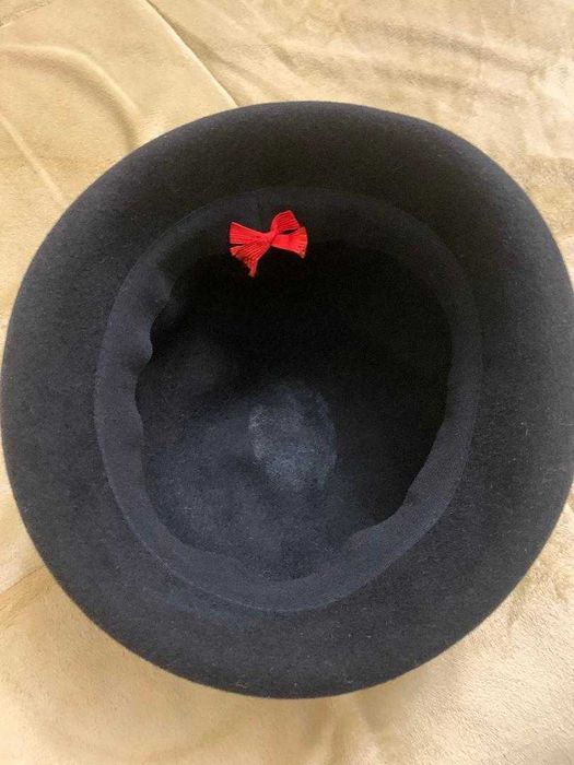 Palarie de fetru neagra