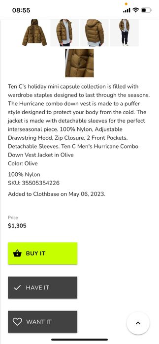 Geacă Hurricane Combo nouă