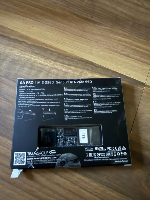 SSD Teamgroup T-Force 1 TB