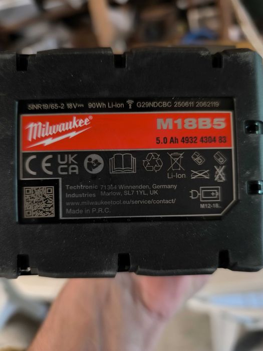 Milwaukee fpd3  ново боди с батерия