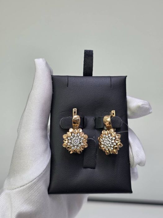 Золото 585  Серьги Масса: 6,15 Цена: 282.900 код товара