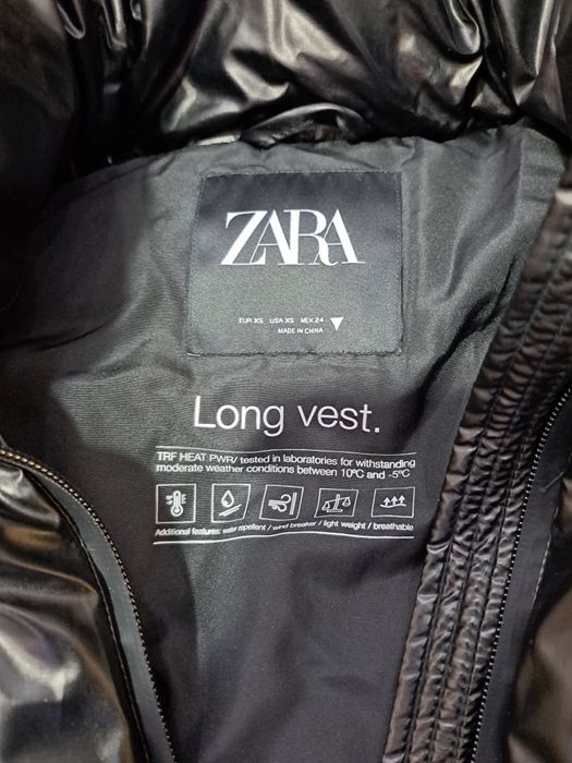 Намален ! Дълъг елек Zara.  XS
