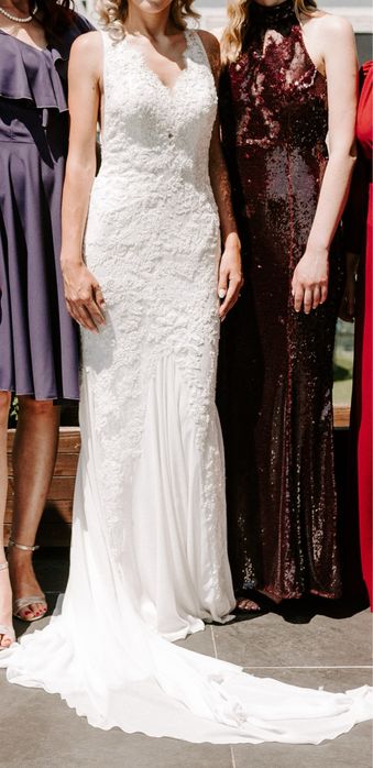 Vand rochie de mireasa tip sirena