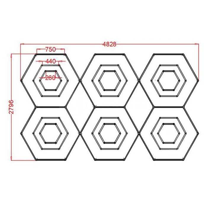 Модульное освещение LED для гаража