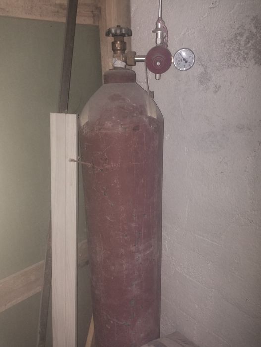 Гелевый баллон в хорошем состоянии