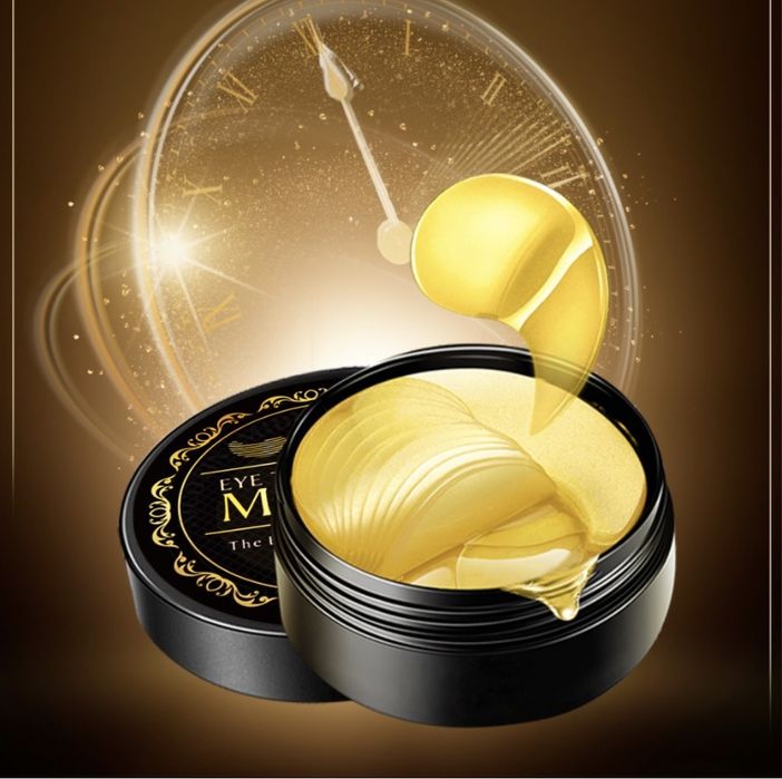 Masca hidrogel pentru ochi, Acid Hialuronic, Colagen, antirid, K'anho