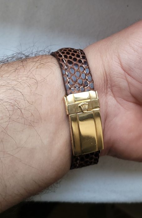 Rolex daytona aur 18k