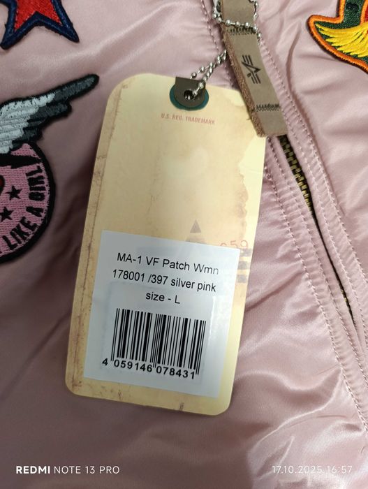 Alpha Industries MA-1 VF 59 Bomber Jacket''оригинално дамско яке М раз