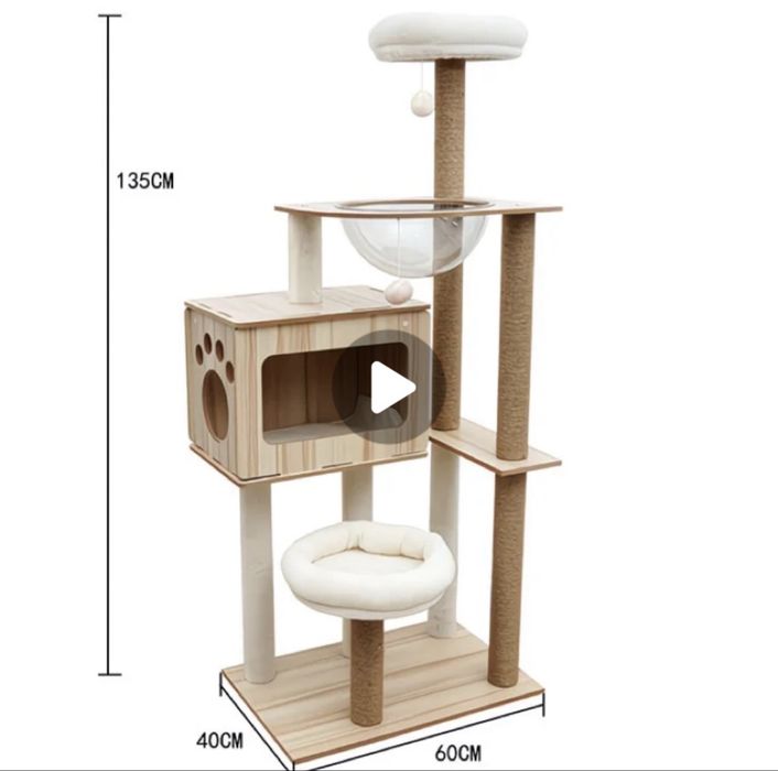 Продам домик деревянный для кошки