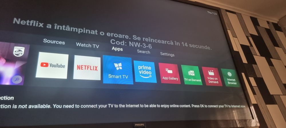 Smart tv Philips 84 diagonală