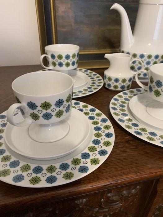 Serviciu mic dejun rosenthall anul 1962 design Tapio Wirkkala