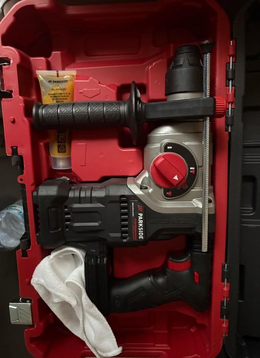 4г. ГАРАНЦИЯ Акумулаторен перфоратор Parkside PKHAP 20-Li D4