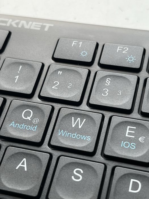 Tastatură ultraslim bluetooth wireless windows ios mac android