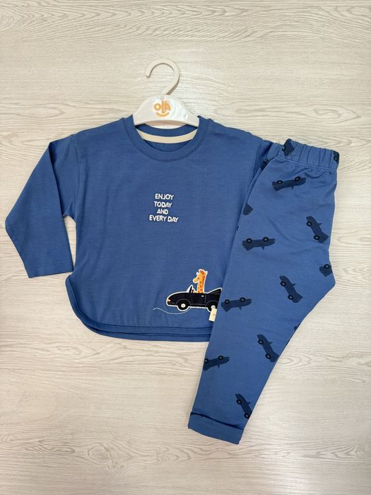 Комплект двойка для мальчиков, кофта штаны, евро стандарт, хлопок,