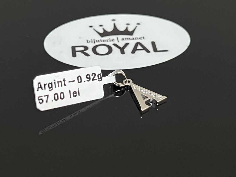 Bijuteria Royal CB : Pandant initiala argint 925