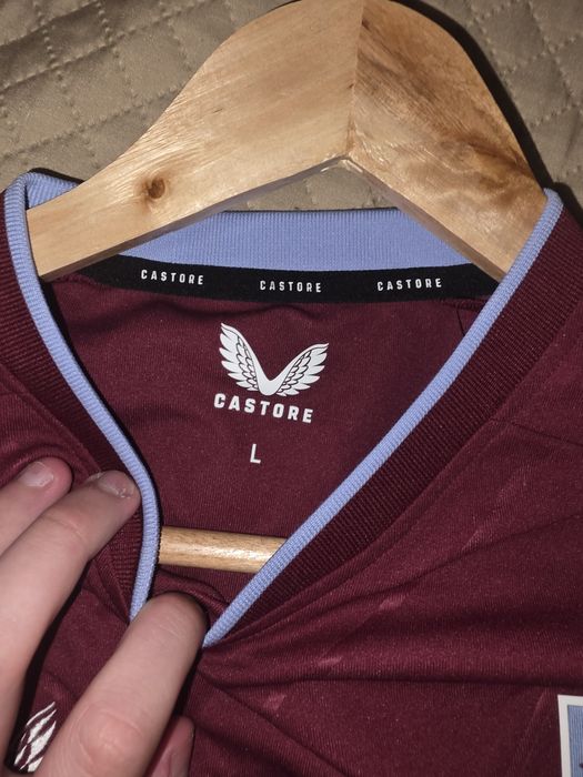 Tricou oficial Aston Villa KAIYUN cu autografe 2