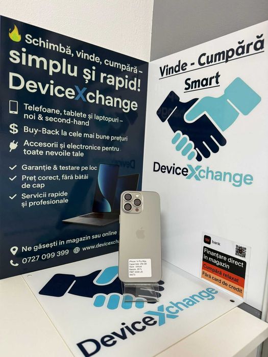 iPhone 16 Pro Max 89% 256 GB Imp * Garantie *Buy Back * deviceXchange