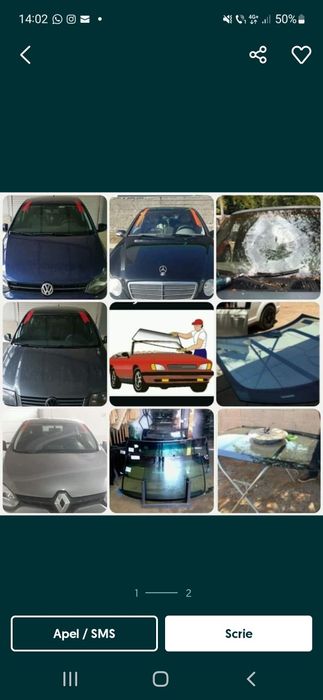 Montaj/Inlocuire/Schimbare Parbrize Auto