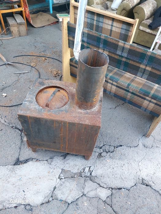 печ на твердом топливе