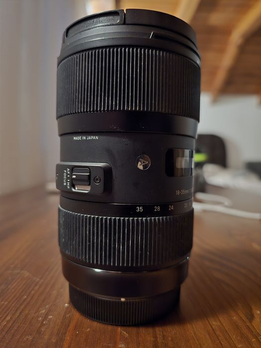 Obiectiv Sigma 18-35mm f 1.8 Canon