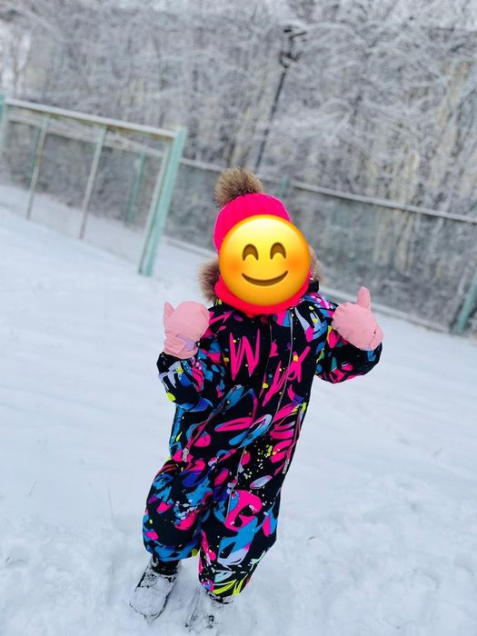 Детский зимний комбинезон