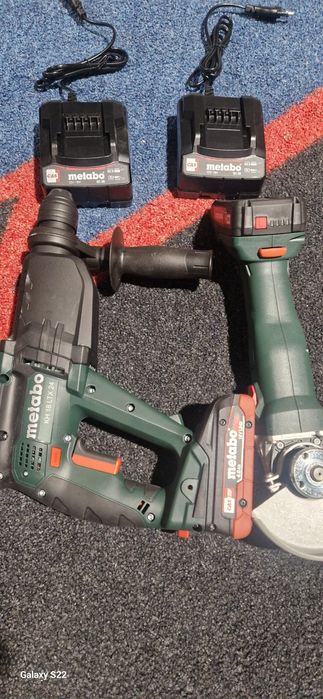Metabo polizor ,rotopercutor pe acumulator