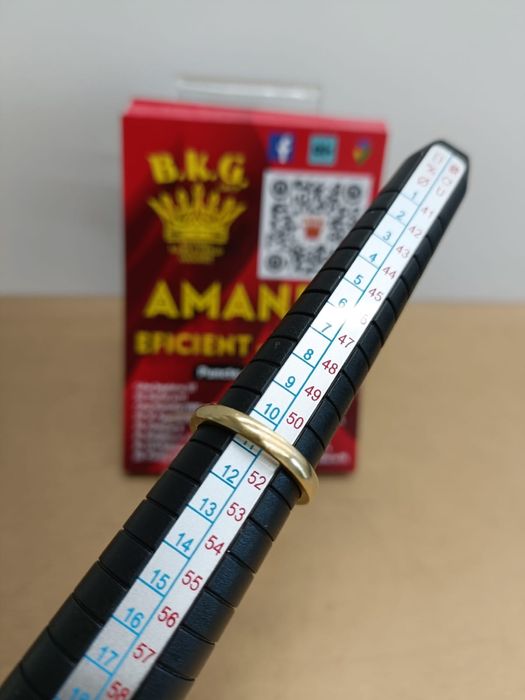 Inel din aur 18K cu tanzanit și diamante Amanet BKG