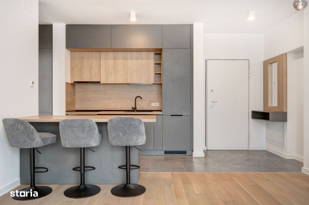 Apartament - complet mobilat si utilat - cu loc de parcare in One Timp