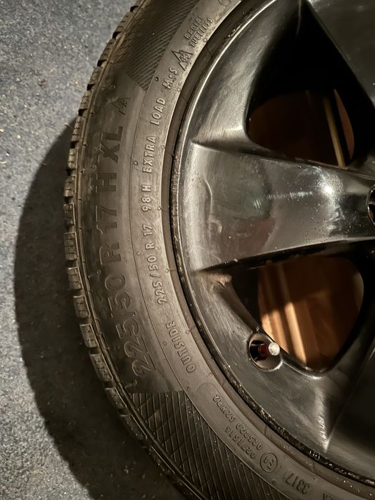 Jante Toyota aliaj 17” + cauciucuri(2017)