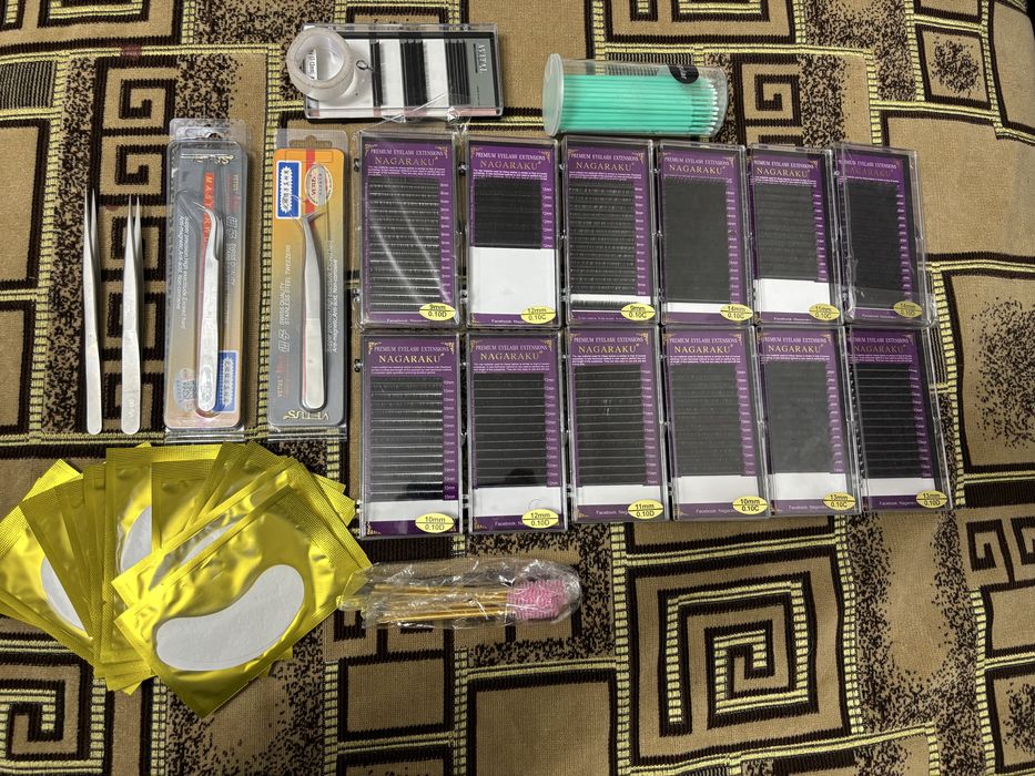 Материалы для ресниц.