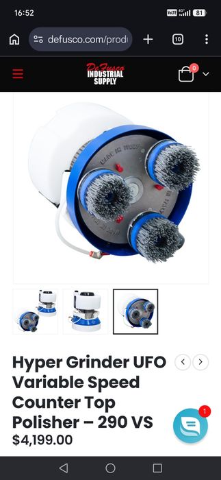 HG HYPER GRINDER, модель Counter Top 290 Variable Speed 220-50Hz