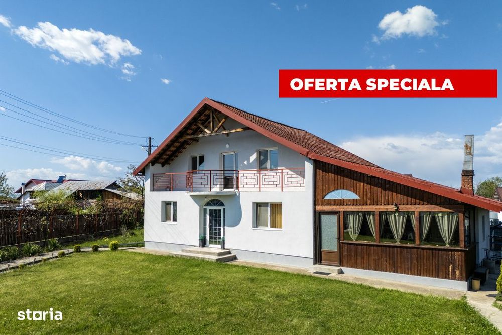 Casa cu teren generos si gradina spectaculoasa – Comuna Cuca, Arges!