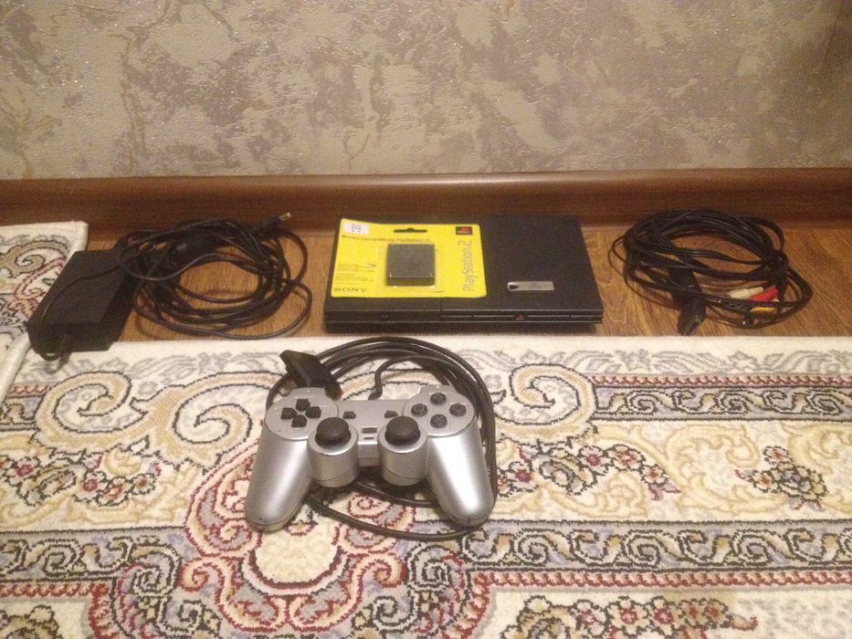 Sony PlayStation 2 slim игры с флешки  летняя скидка