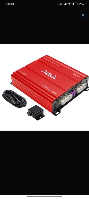 Сабвуфер ганибал 1200w моноблок aursa 1.800