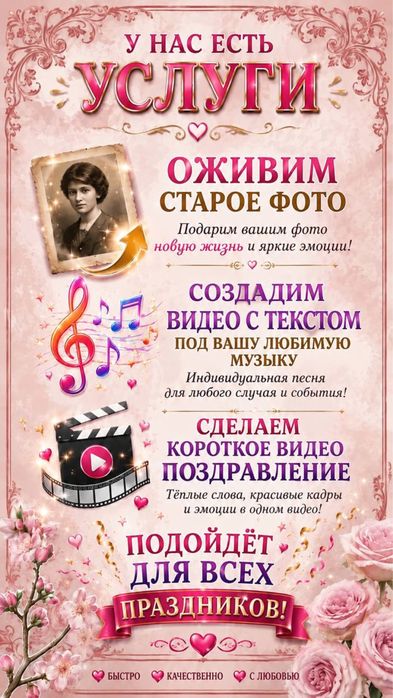 Поздравления для близких