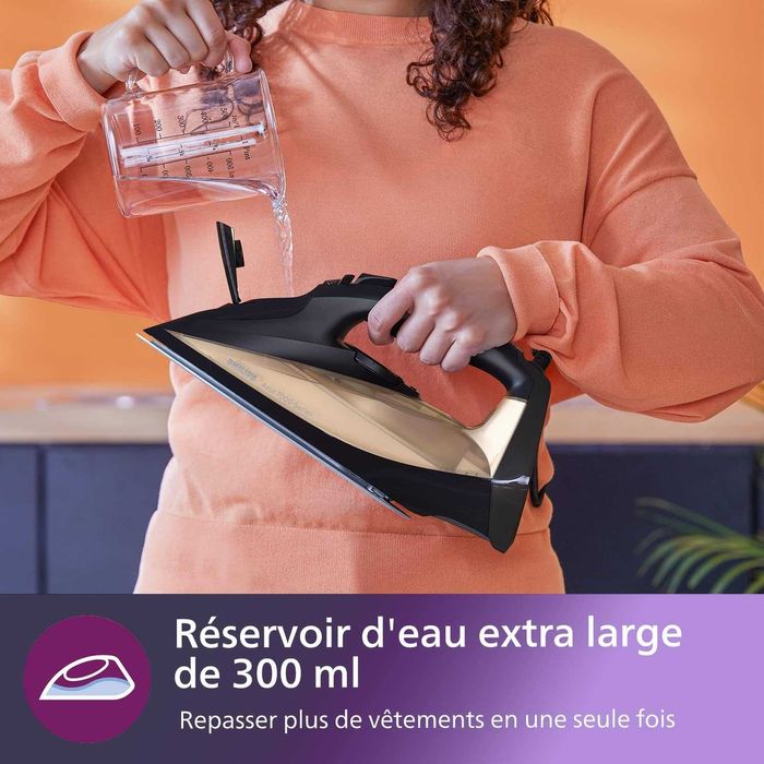 Парна ютия Philips Azur Séries 7000, 2800W, пара, 250г