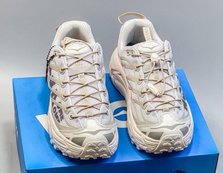 Нови мъжки маратонки Hoka One One Mafate Three2 Eggnog Shifting Sand