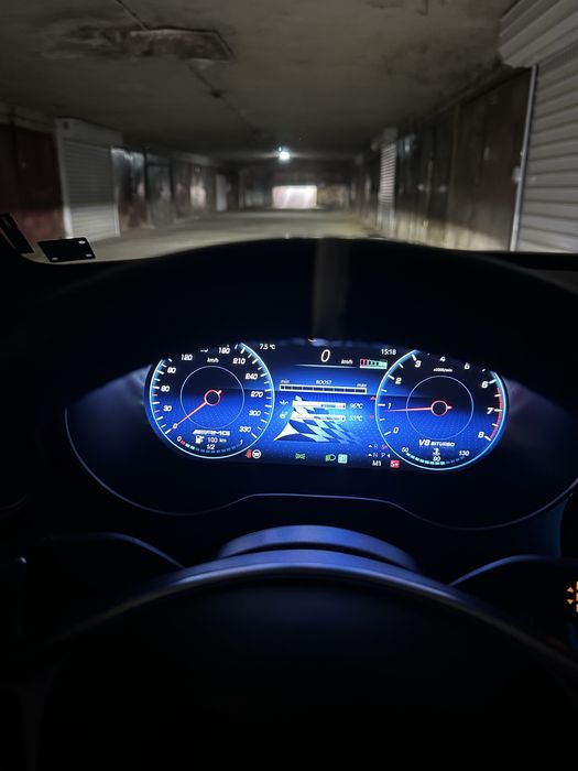 C GLC дигитален километраж digital cluster