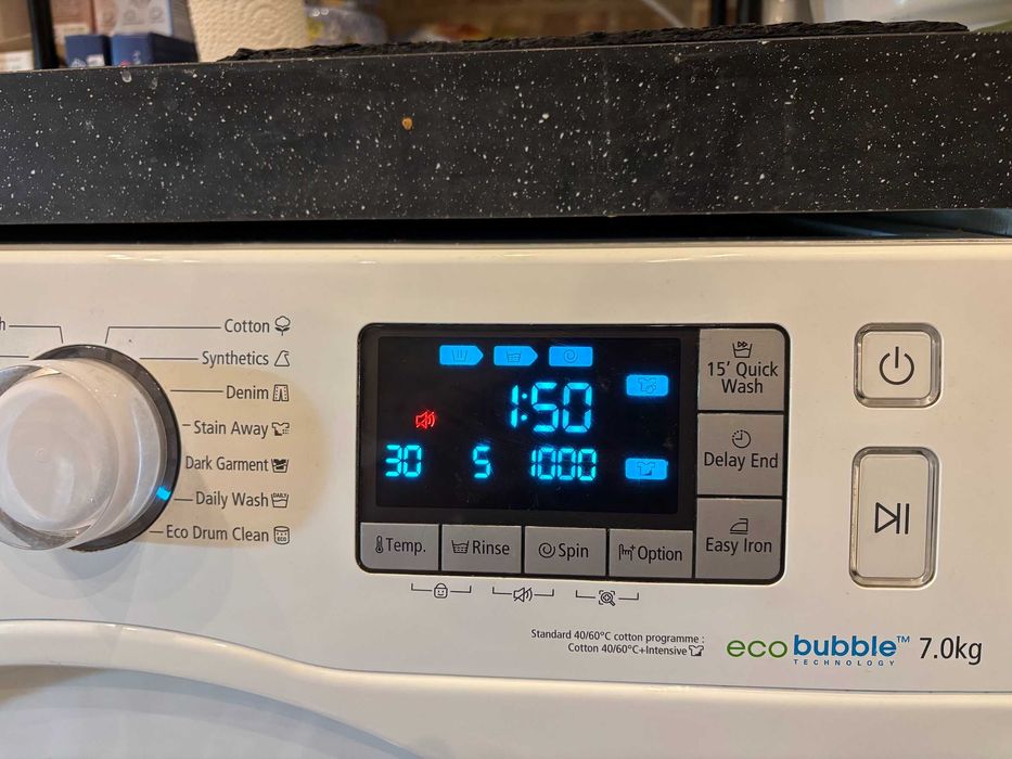 Пералня Samsung Eco Bubble WF70F5E5W2W 7 КГ