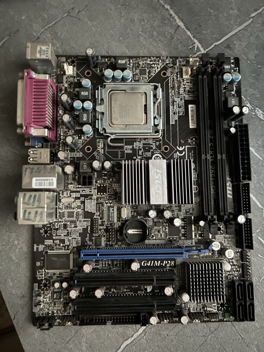 Плата MSI g41-p28