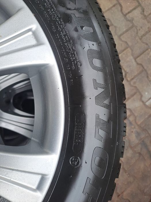 Set Roti ,Jante Aliaj 5x114.,3 16"Originale Renault cu.Anvelope Iarna Dunlop 205/60 R 16  Dot 2020