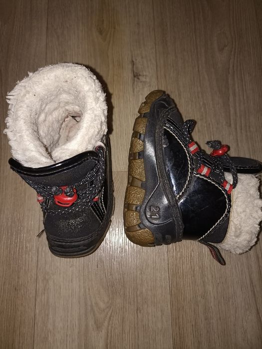 Ботинки зимние 21 размер детские