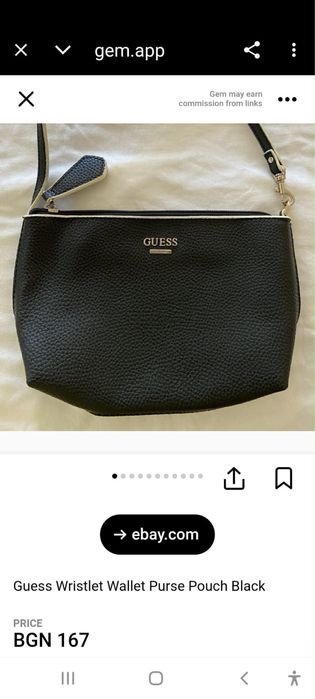 Guess оригинална чанта!