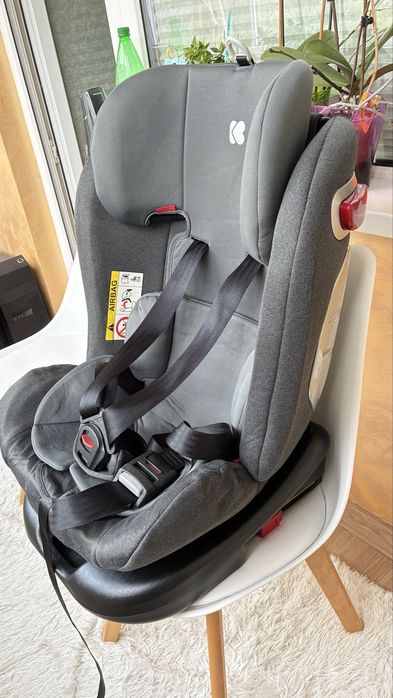 KIKKA BOO Стол за кола 0-36 кг. CRUZ ISOFIX 360° LIGHT GREY
