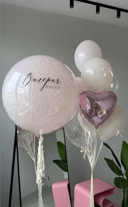 Гелиевые шары гендер пати девичник