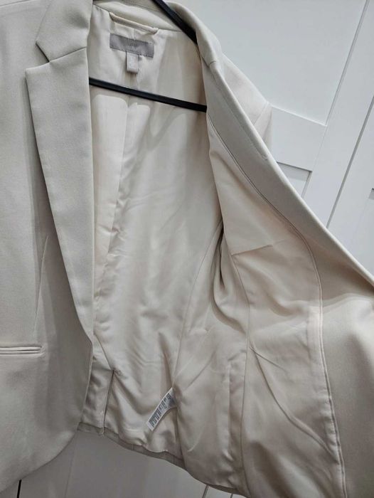 Sacou crem, nou fara eticheta, H&M