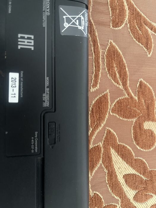 Продам ноутбук Sony VAIO fit 15