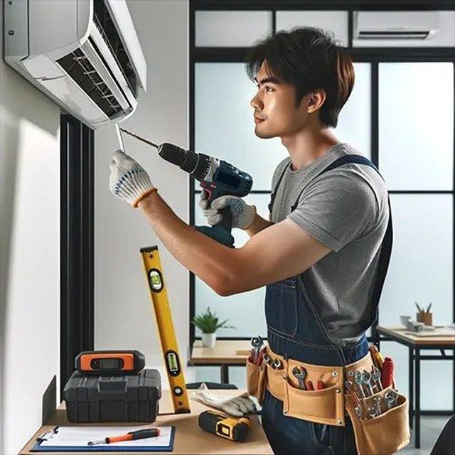 кондиционeр установка kanditsaner ustanovka demontaj garantya